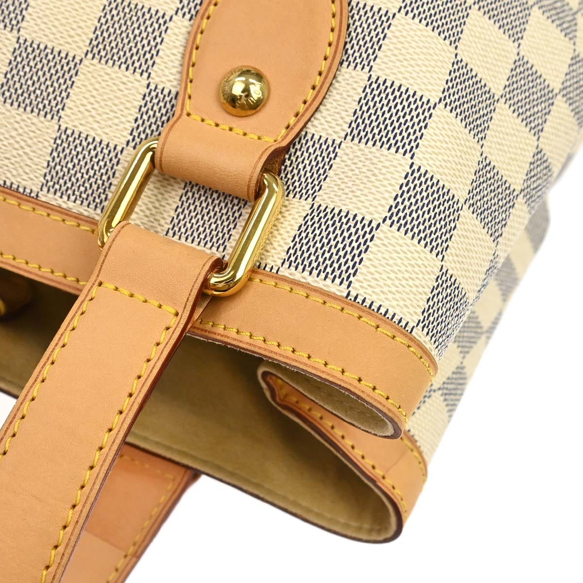 Louis Vuitton 2008 Damier Azur Hampstead PM Tote Handbag N51207