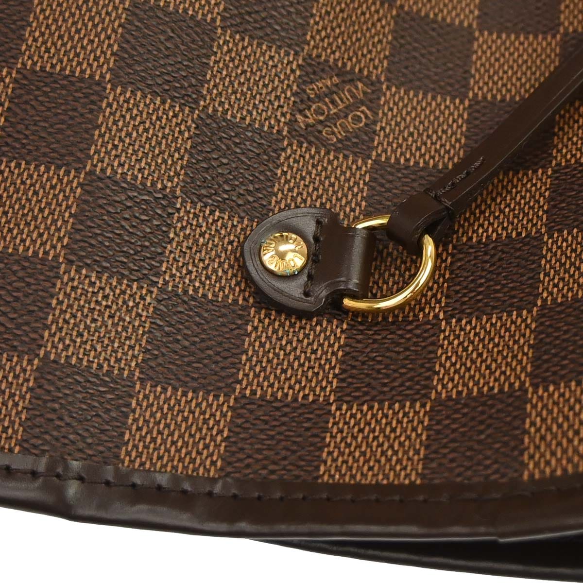 Louis Vuitton 2013 Damier Neverfull MM Tote Handbag N51105