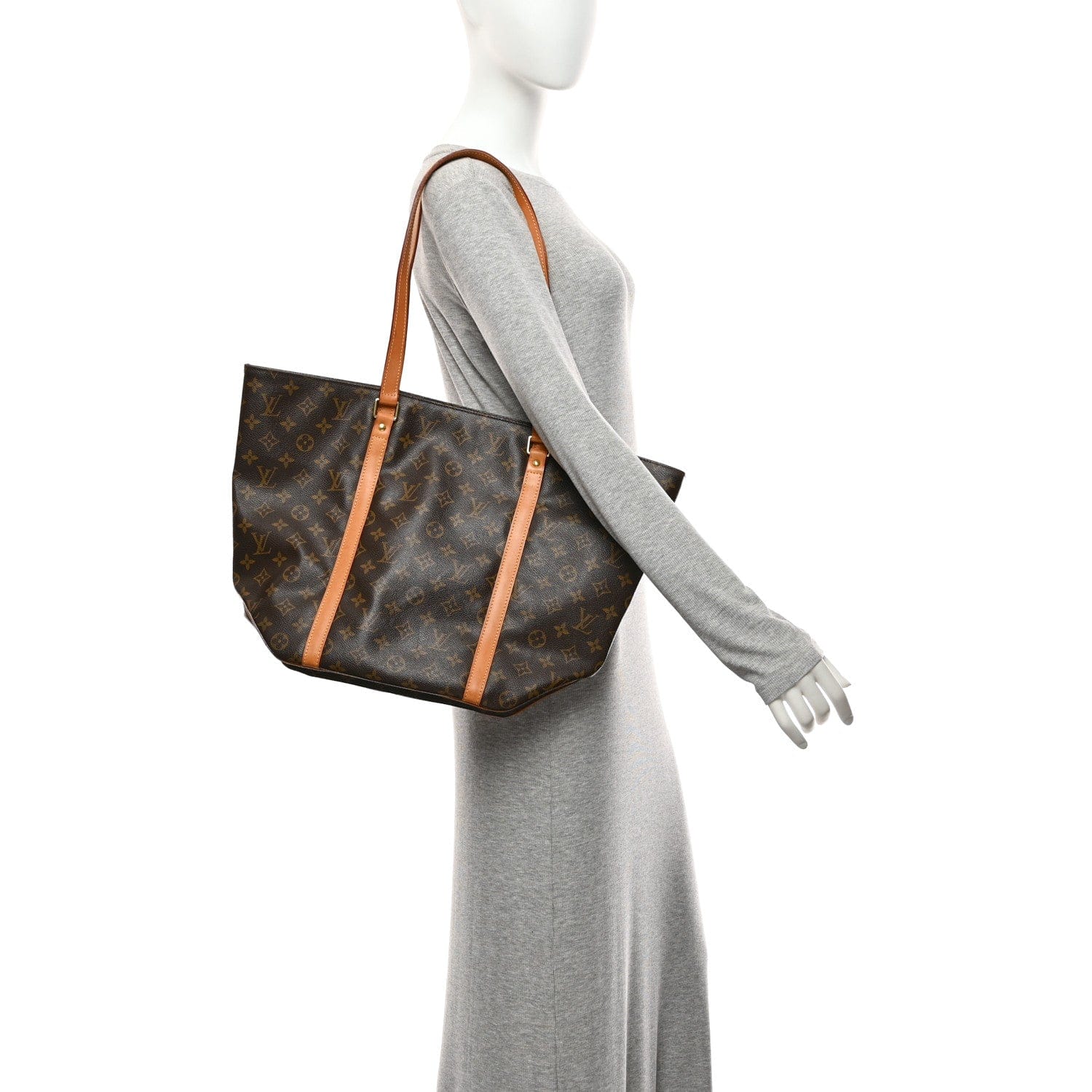 Louis Vuitton Monogram Sac Shopping Tote