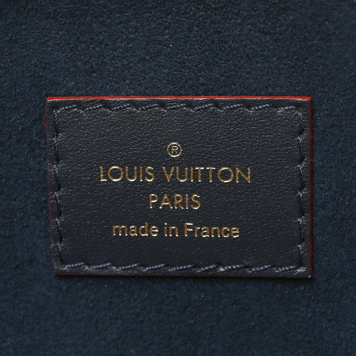 Louis Vuitton Empreinte V Tote MM Marine Rouge