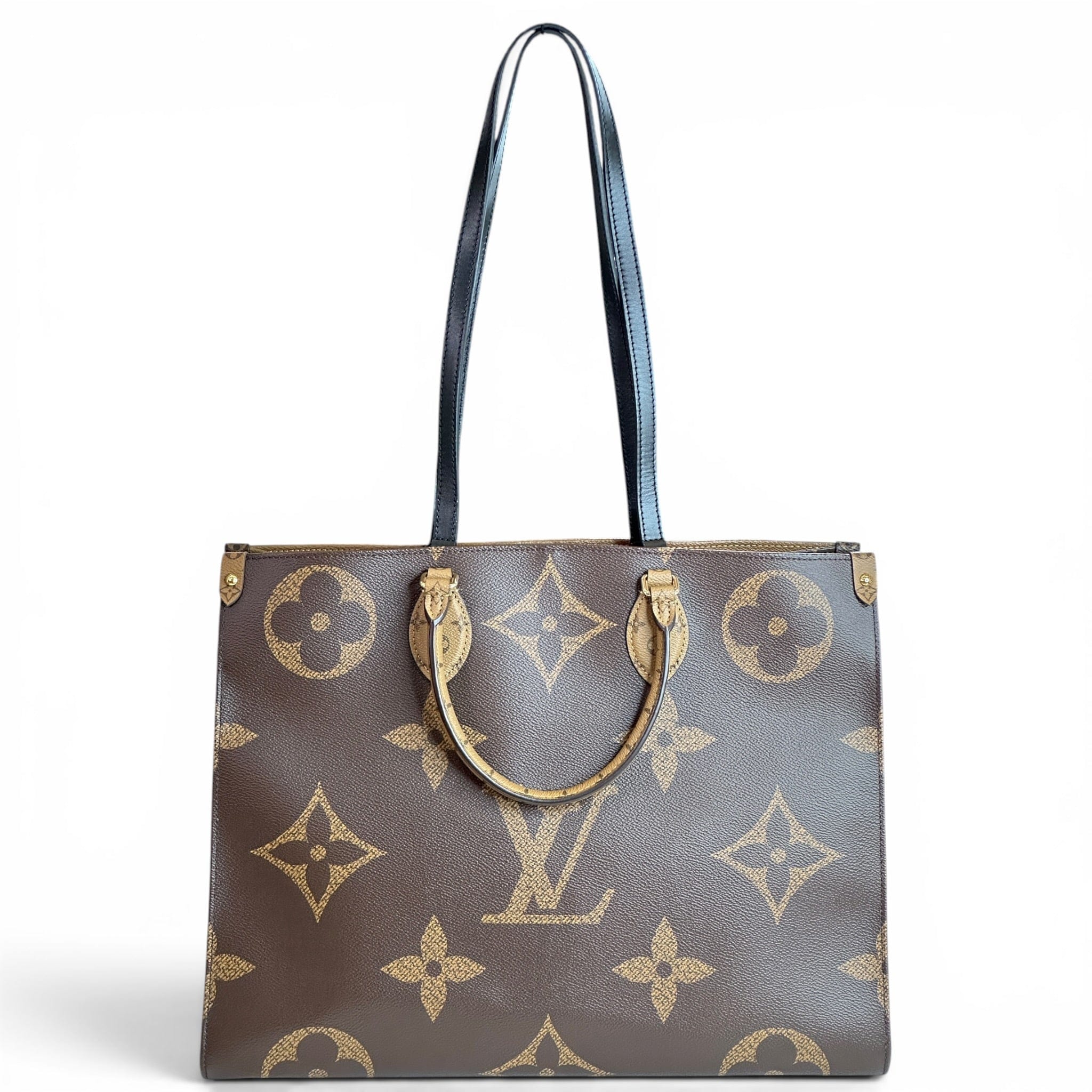 Louis Vuitton On The Go reverse monogram GM tote bag