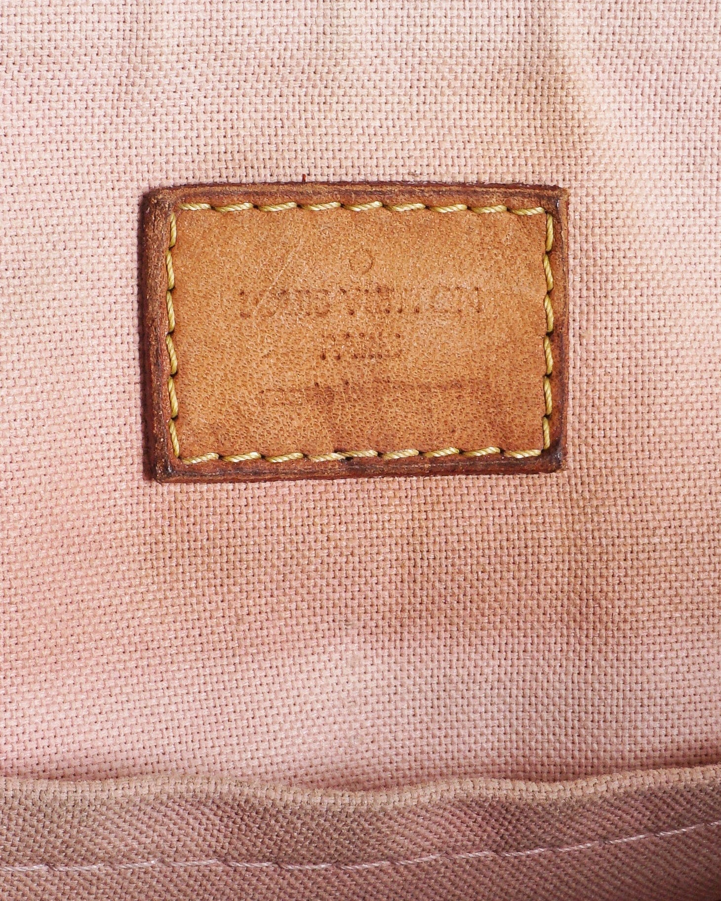 Louis Vuitton Damier Azur Iena PM Leather Trim Tote Bag