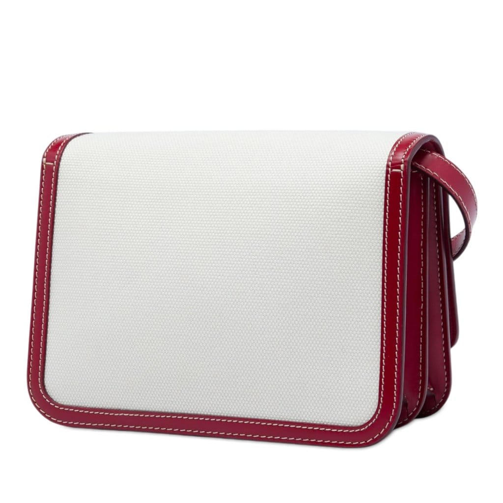 Burberry Small Canvas TB Flap Crossbody