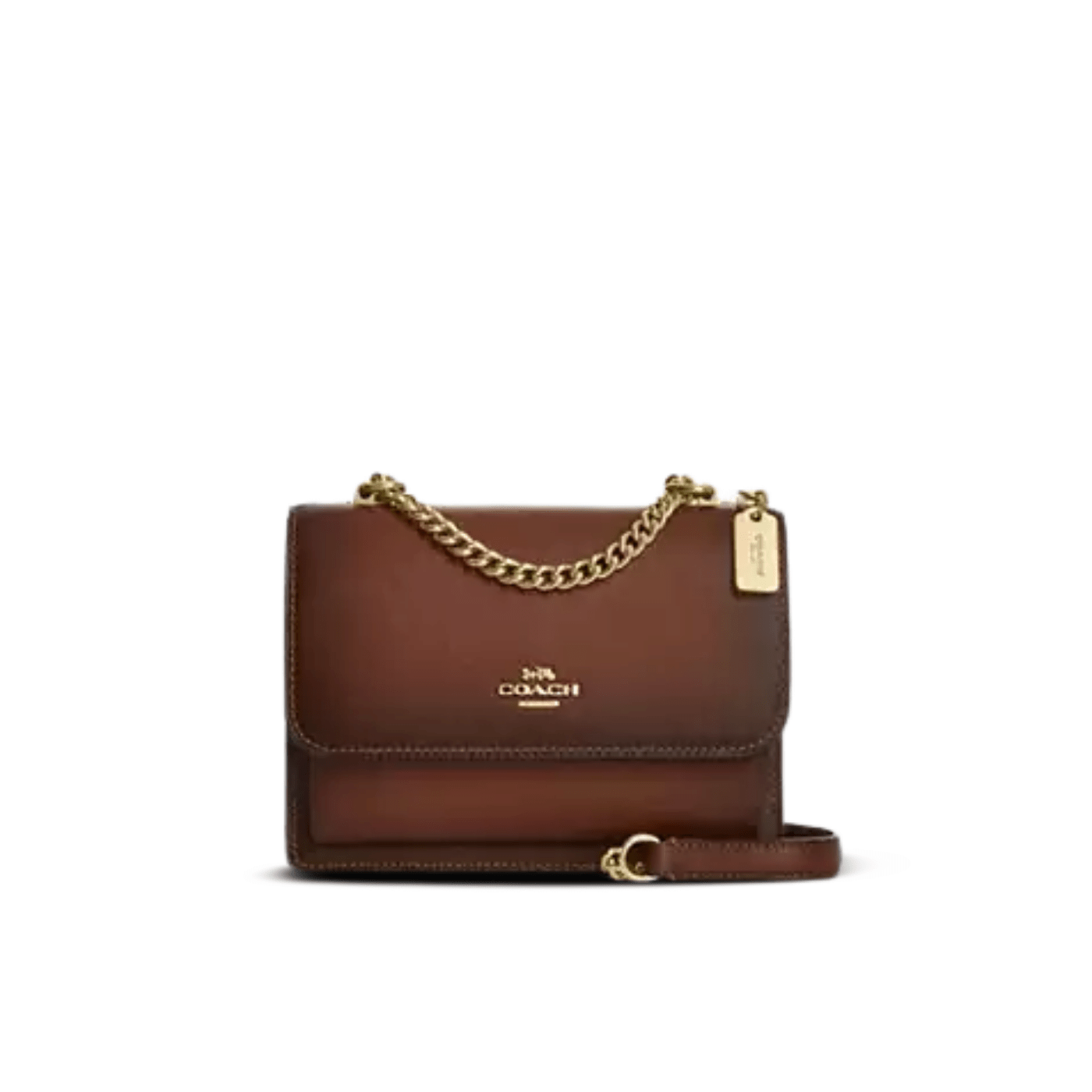 Coach Mini Klare Crossbody Bag smooth leather/Gold/Redwood