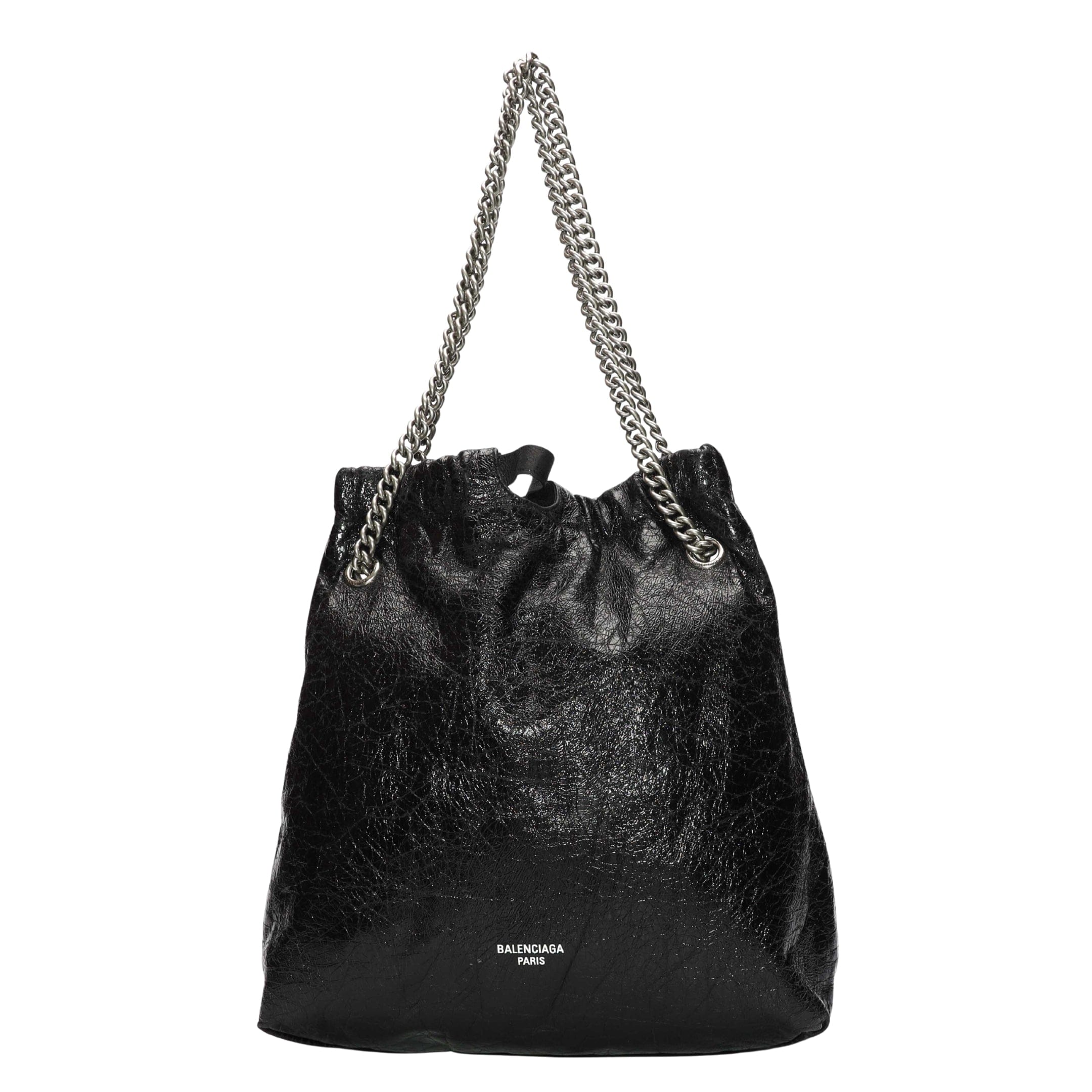 Balenciaga Crush Black Tote