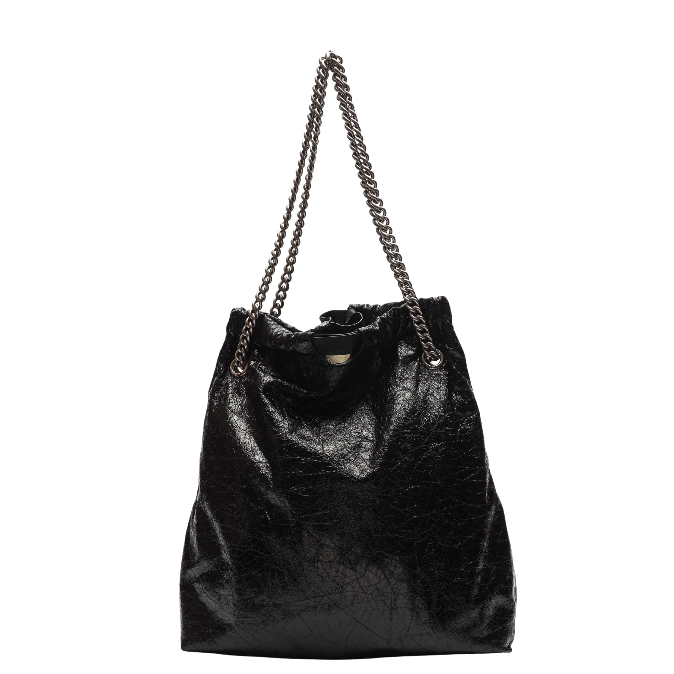 Balenciaga Crush Black Tote