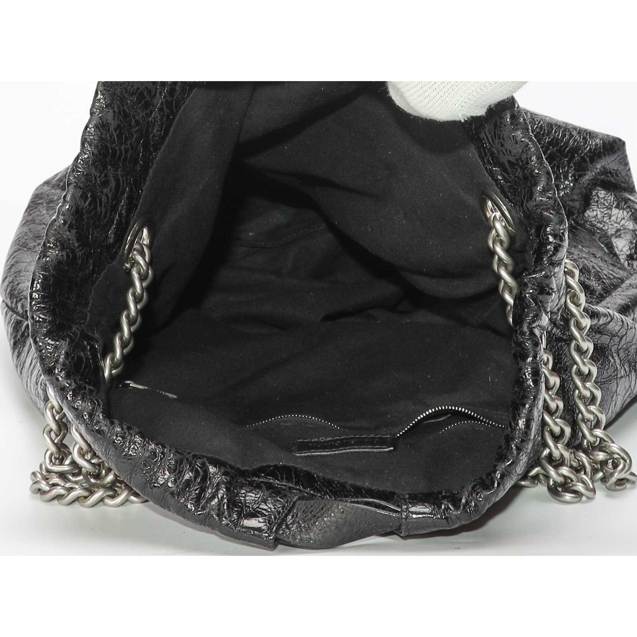 Balenciaga Crush Black Tote