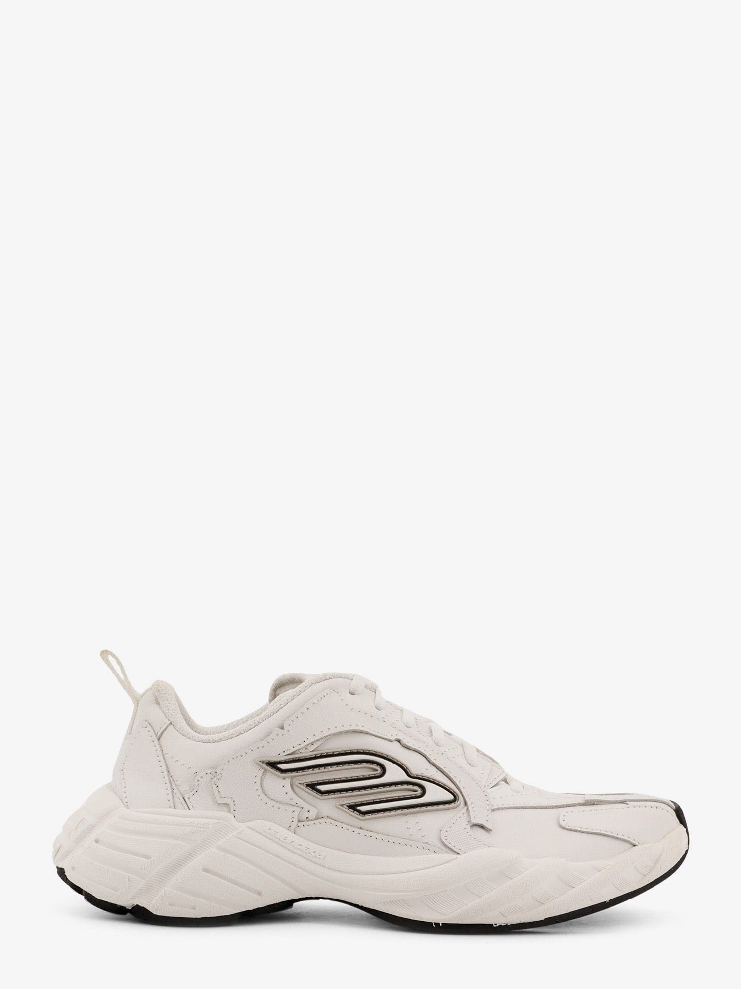 Balenciaga Monday low - top sneakers in leather