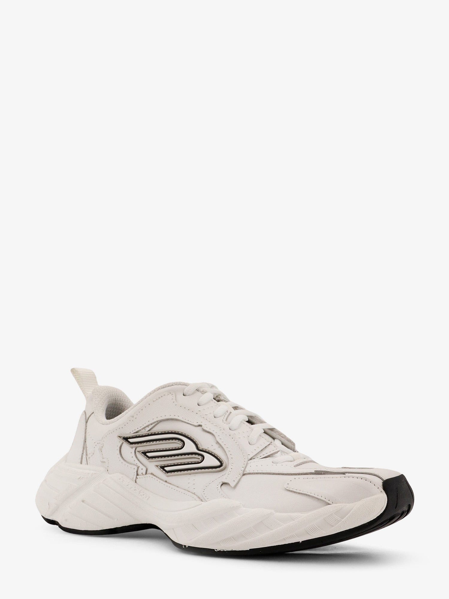 Balenciaga Monday low - top sneakers in leather