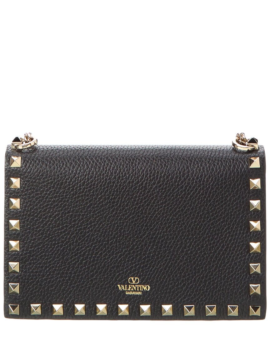 Valentino Rockstud Grainy Leather Crossbody