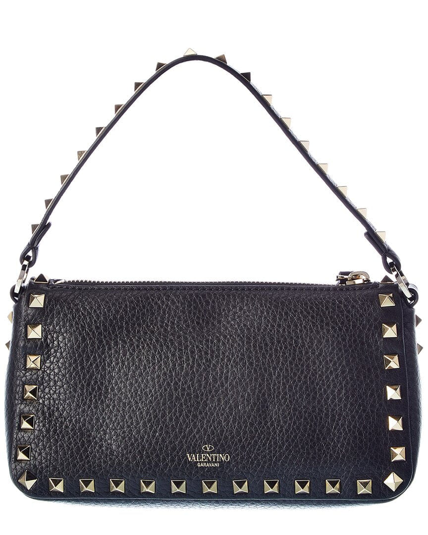 Valentino Rockstud Small Grainy Leather Crossbody