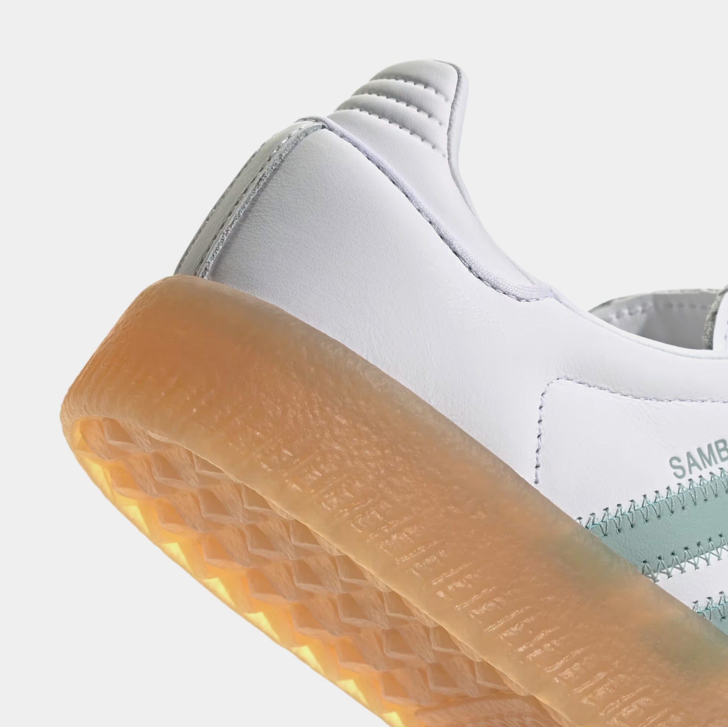 adidas Sambae Womens Lifestyle Shoes (Cloud White/Wonder Blue/Off White)