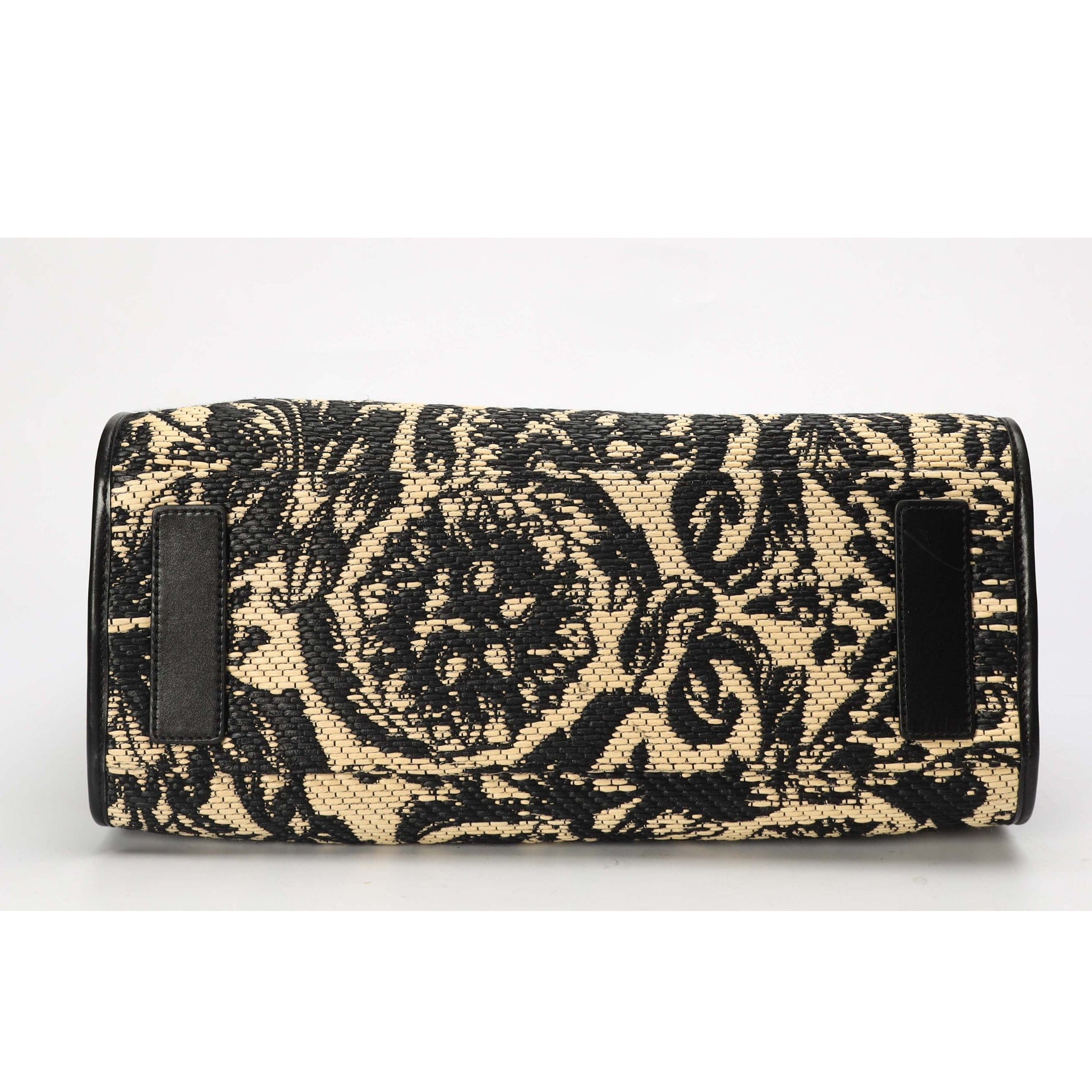Versace Barocco Athena Raffia Tote