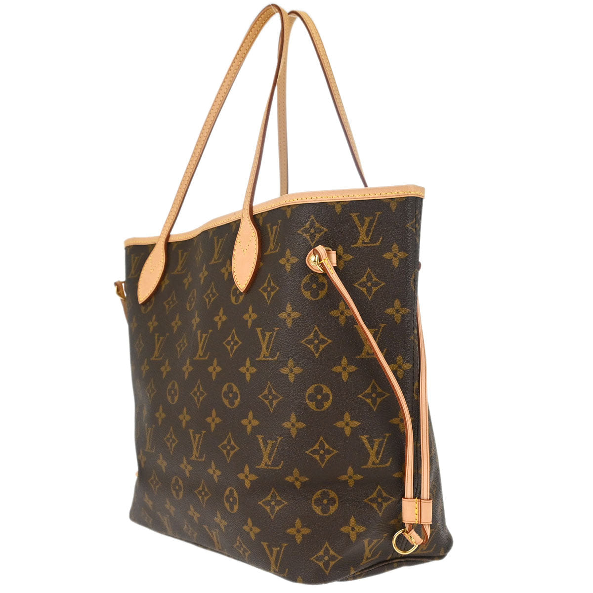 Louis Vuitton 2008 Monogram Neverfull MM Tote Handbag M40156