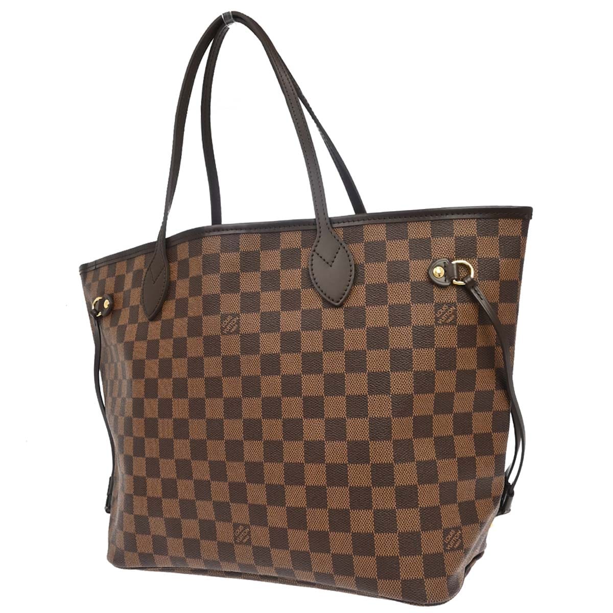 Louis Vuitton 2012 Damier Neverfull MM Tote Handbag N51105