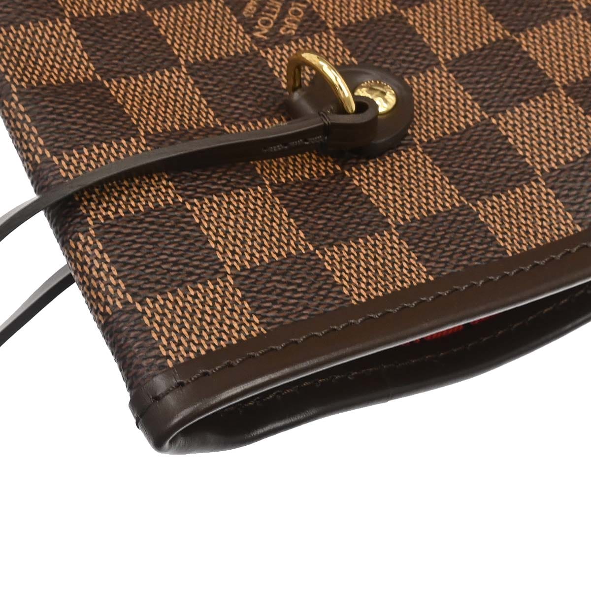 Louis Vuitton 2012 Damier Neverfull MM Tote Handbag N51105