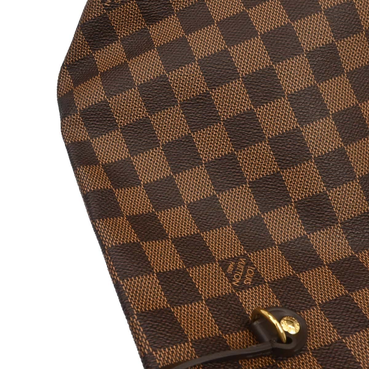 Louis Vuitton 2012 Damier Neverfull MM Tote Handbag N51105