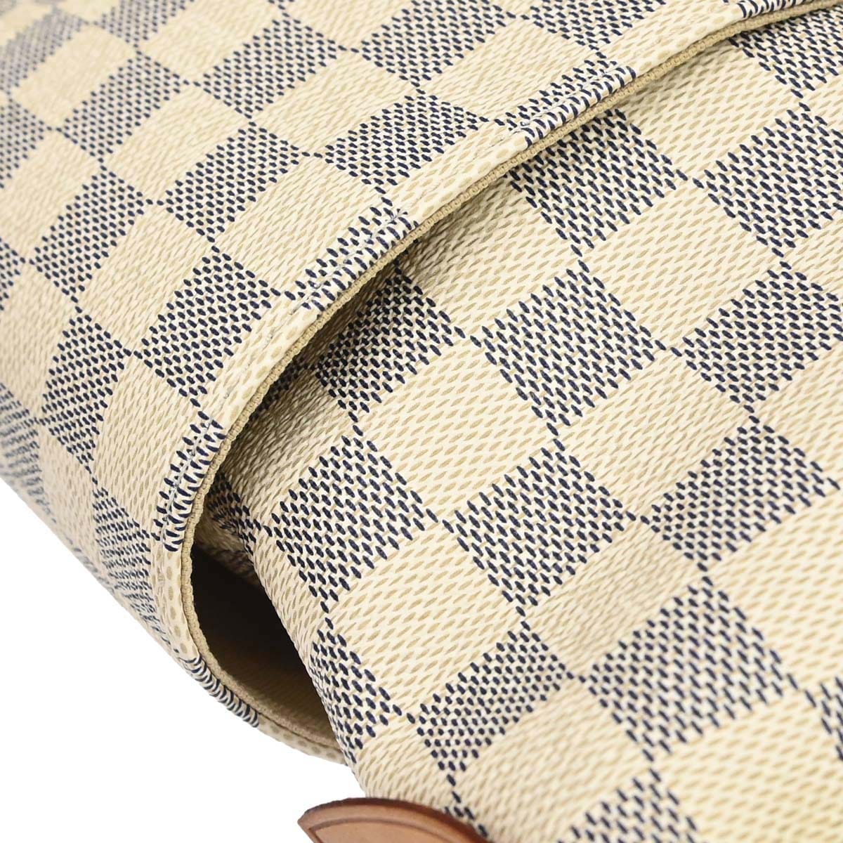 Louis Vuitton 2011 Damier Azur Totally MM Tote Handbag N51262
