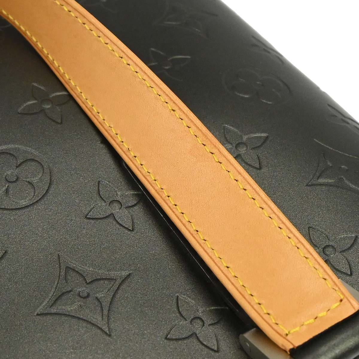 Louis Vuitton Black Monogram Mat Stockton Tote Handbag M55112