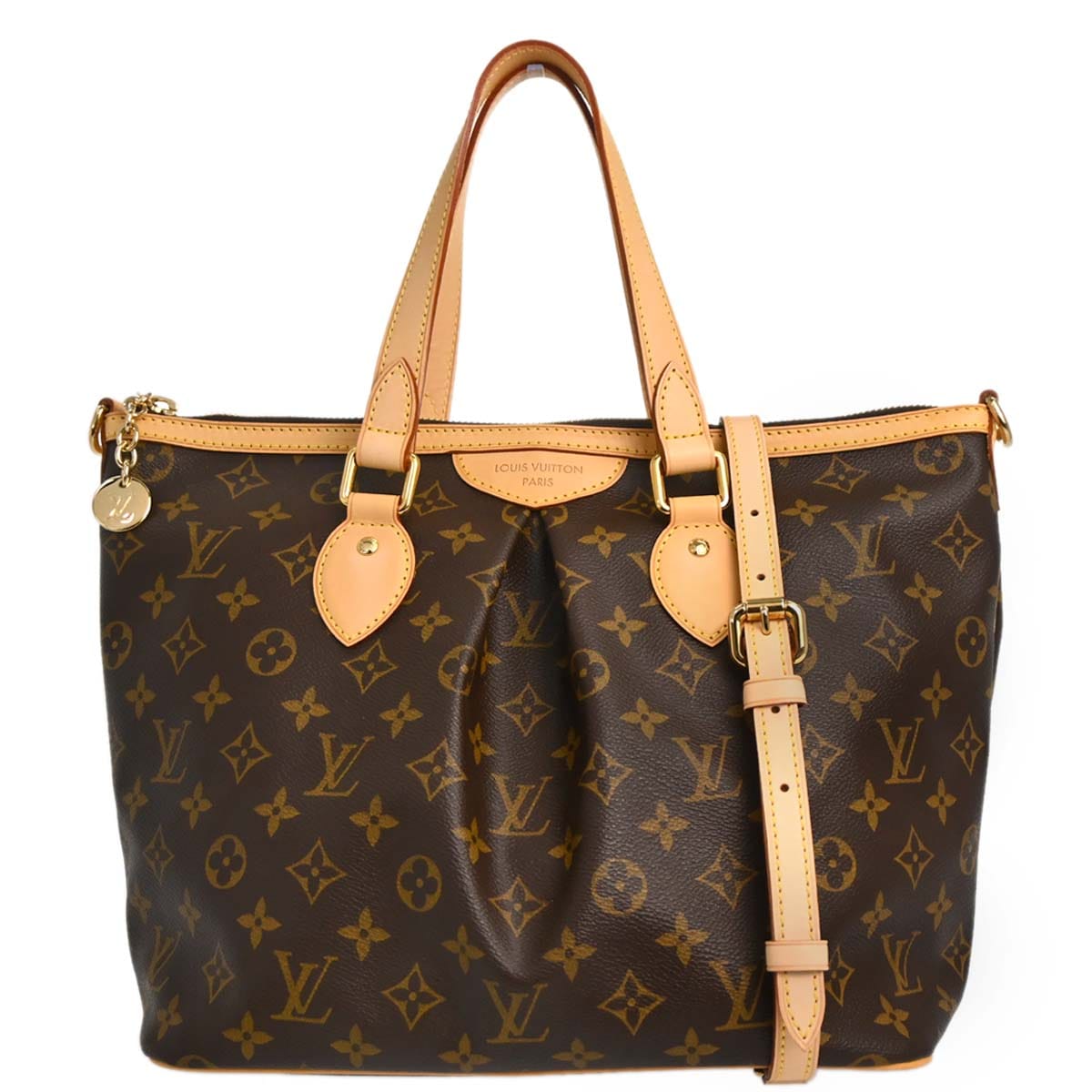 Louis Vuitton 2007 Monogram Palermo PM 2way Shoulder Tote Bag M40145