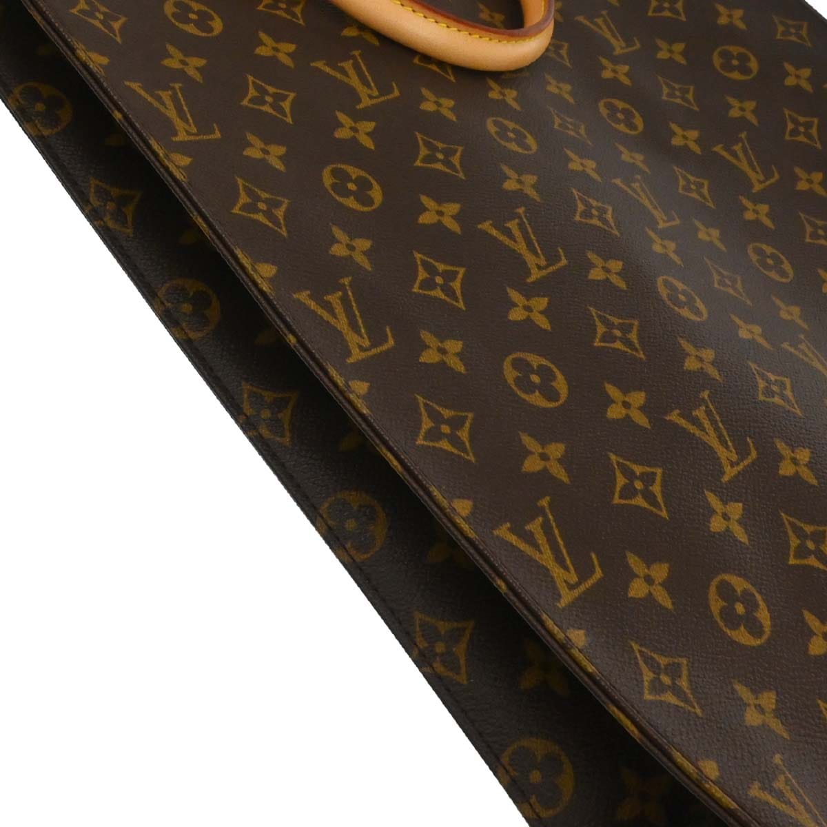 Louis Vuitton Monogram Sac Plat Tote Handbag M51140