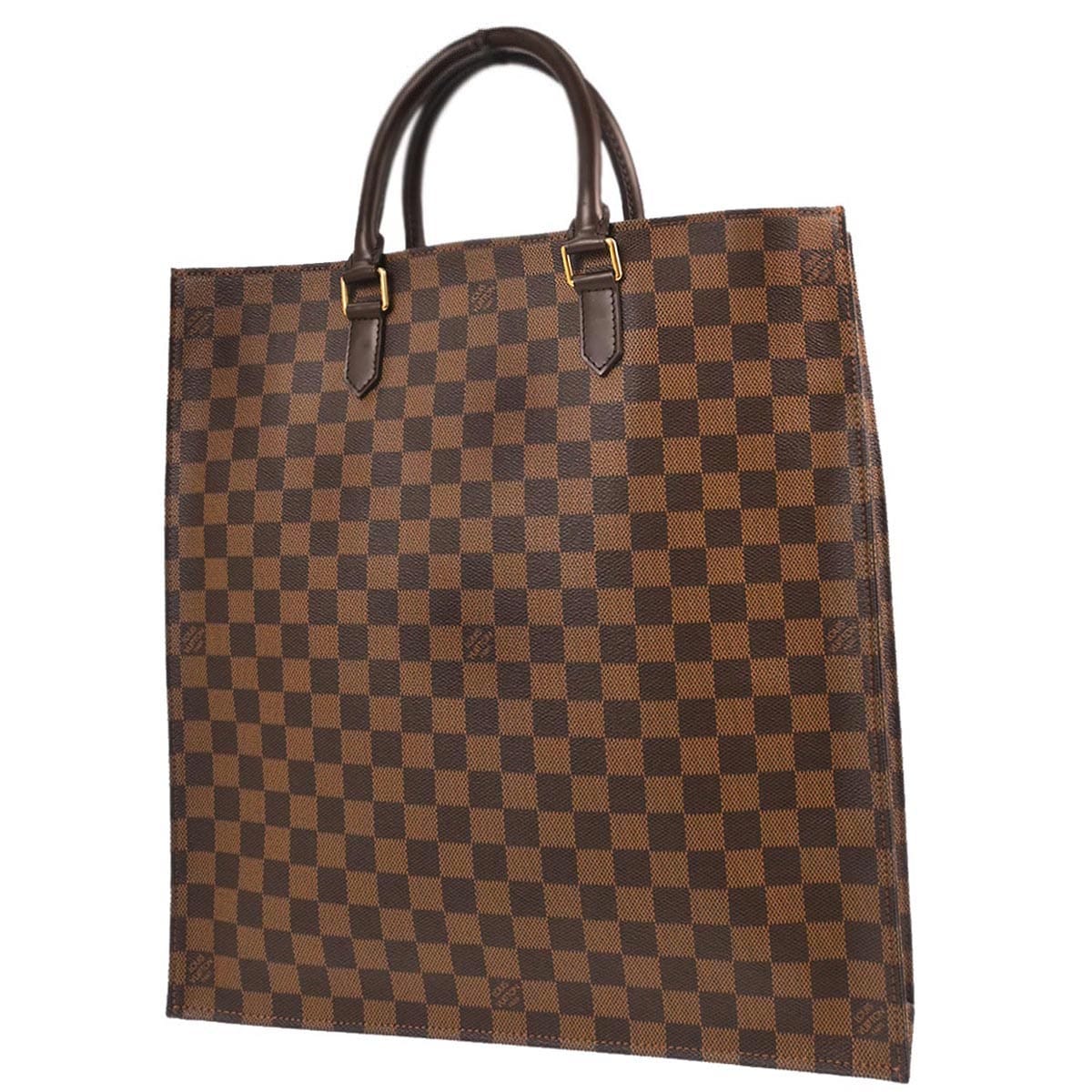 Louis Vuitton 2008 Damier Sac Plat Tote Handbag N51140