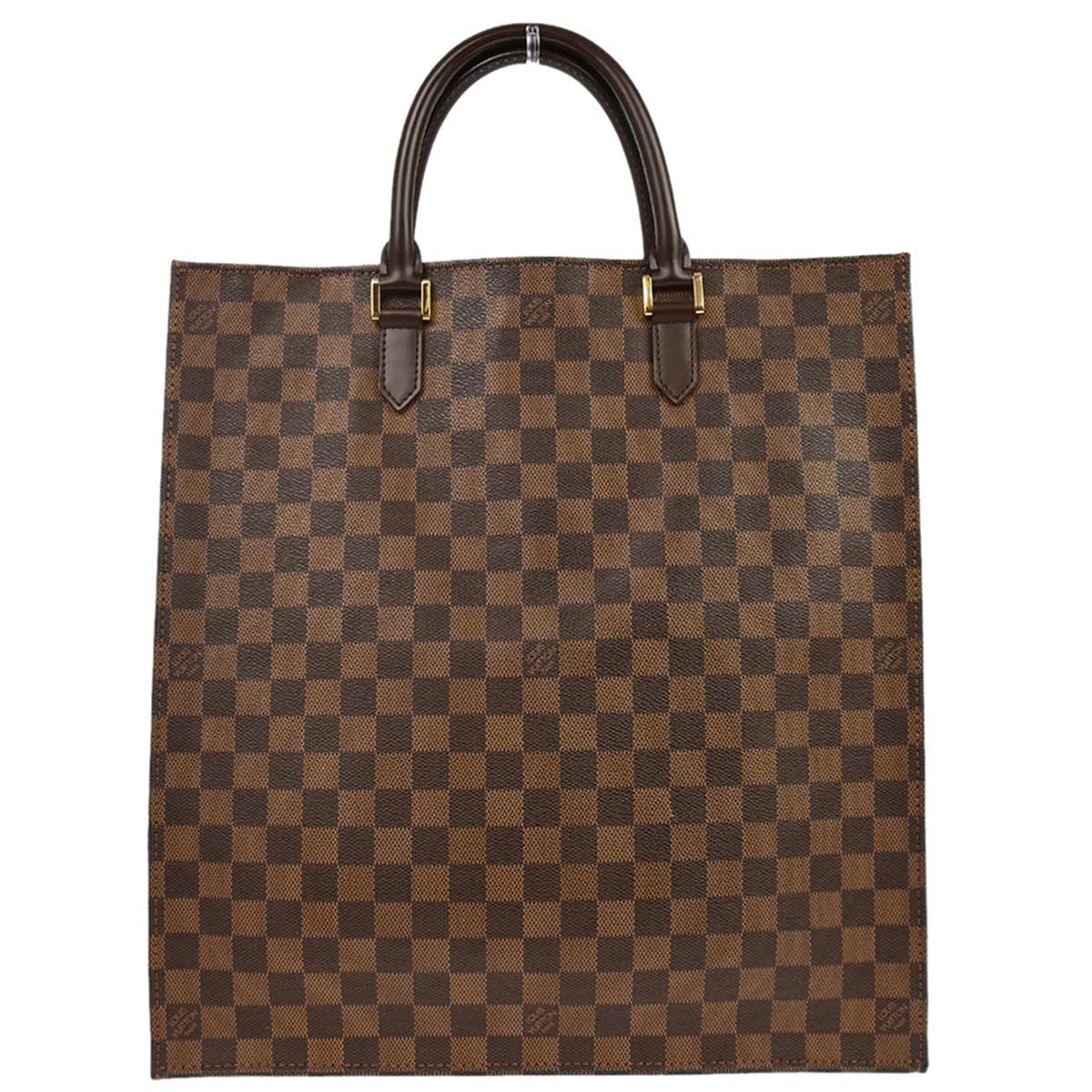 Louis Vuitton 2005 Damier Sac Plat Tote Handbag N51140
