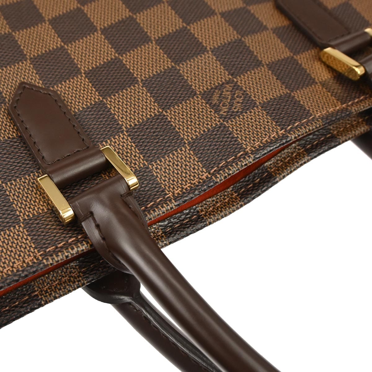 Louis Vuitton 2005 Damier Sac Plat Tote Handbag N51140