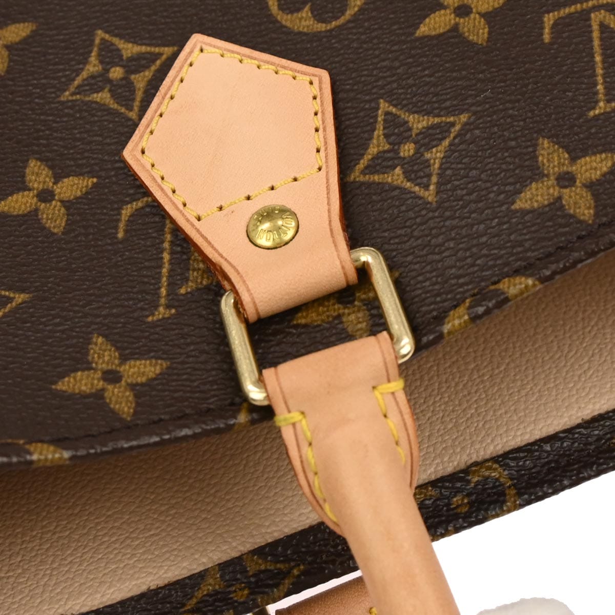 Louis Vuitton 2005 Monogram Sac Plat Tote Handbag M51140