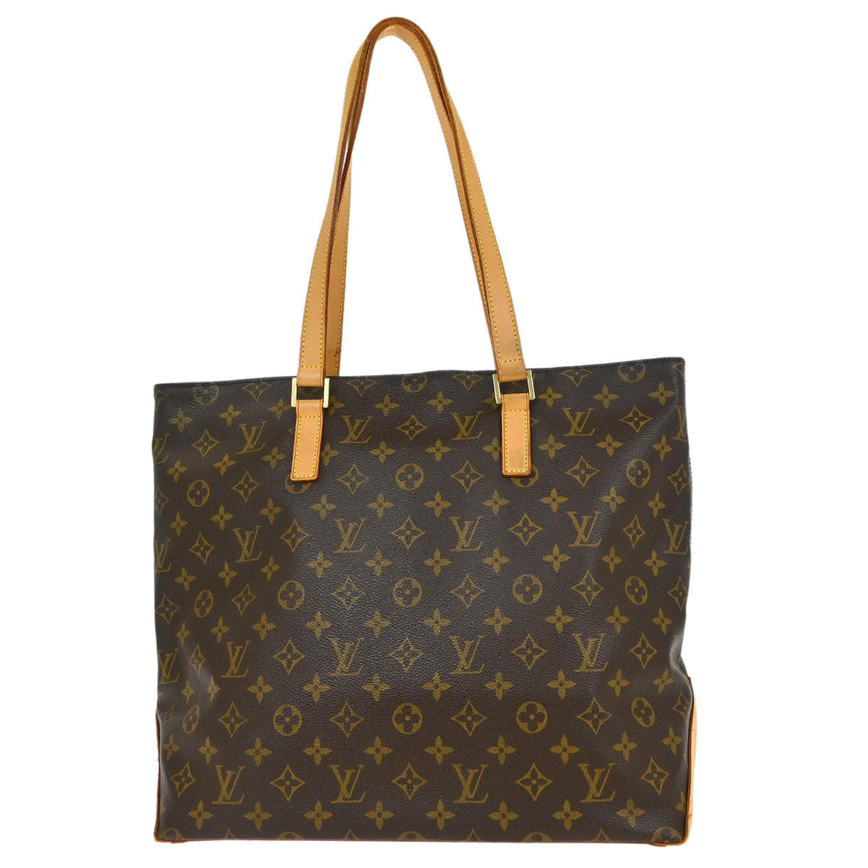Louis Vuitton Monogram Cabas Mezzo Tote Handbag M51151