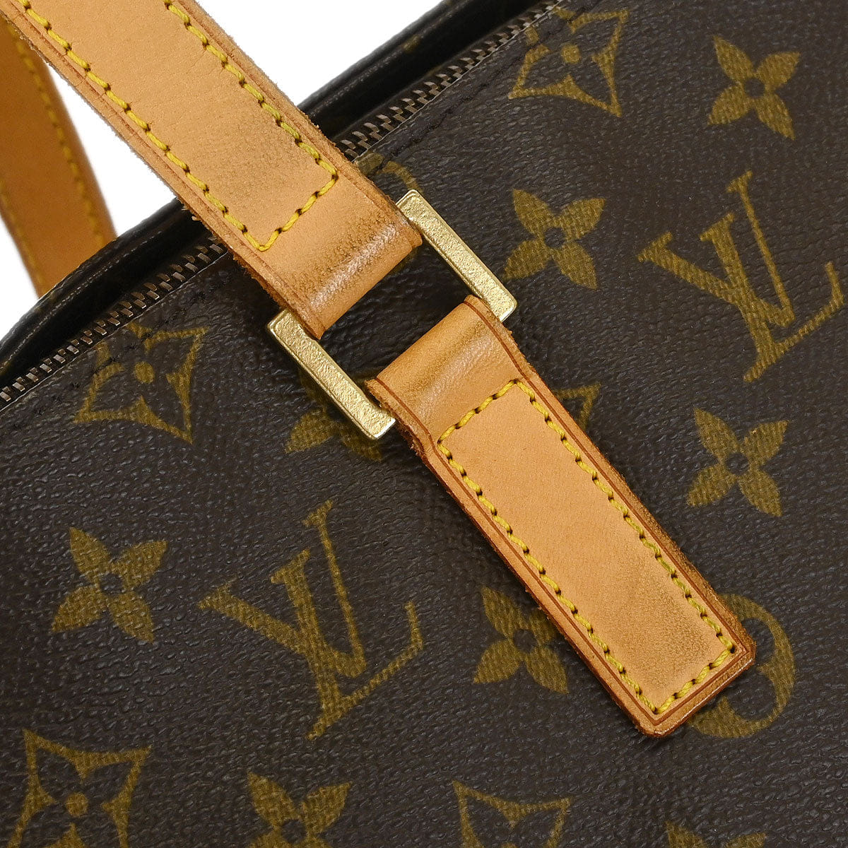 Louis Vuitton Monogram Cabas Mezzo Tote Handbag M51151