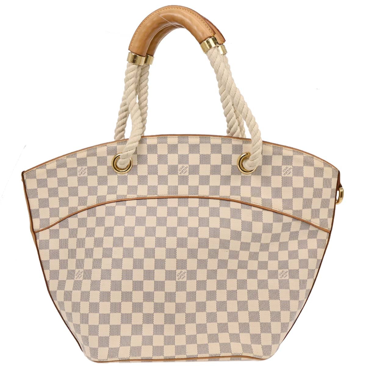 Louis Vuitton 2006 Damier Azur Pampelonne GM Tote Handbag N48056