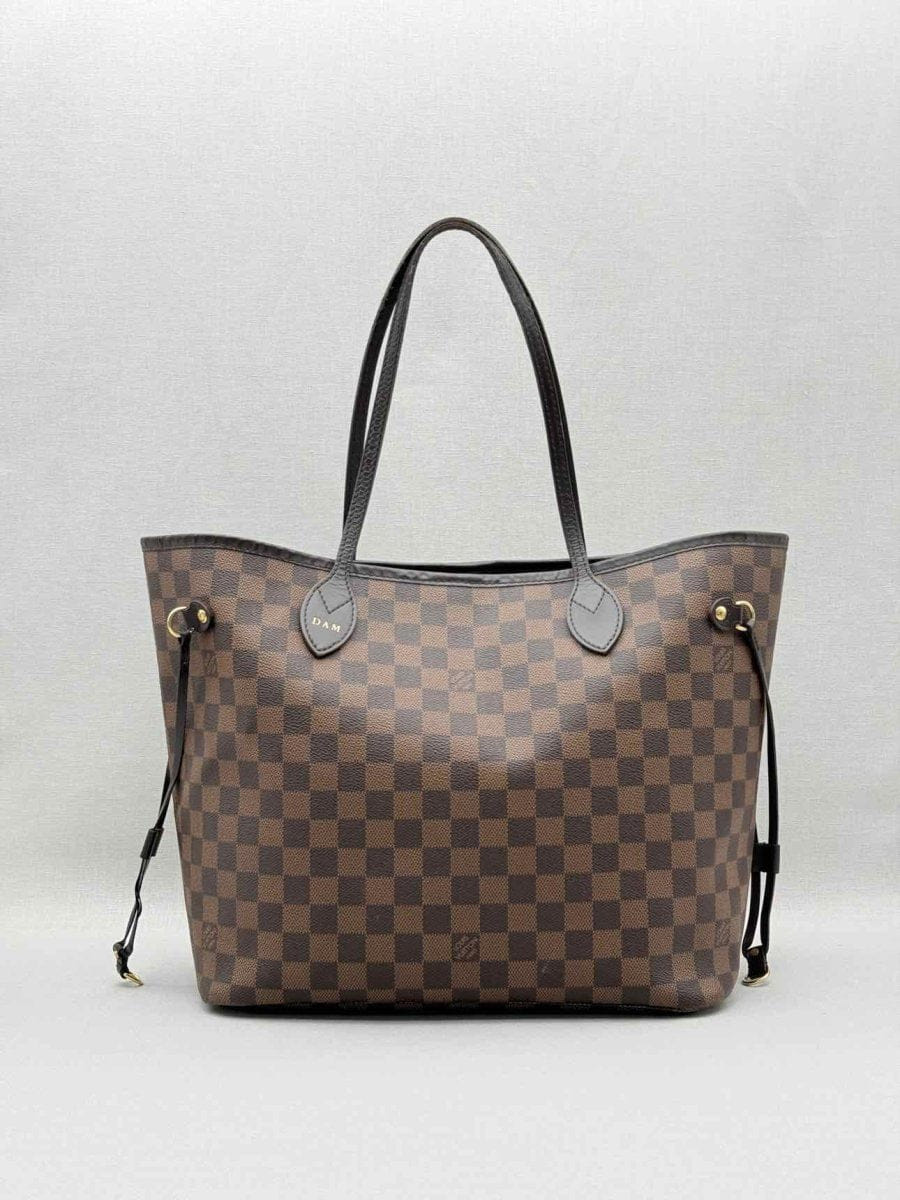 Louis Vuitton Neverfull Brown Damier Ebene Tote Bag