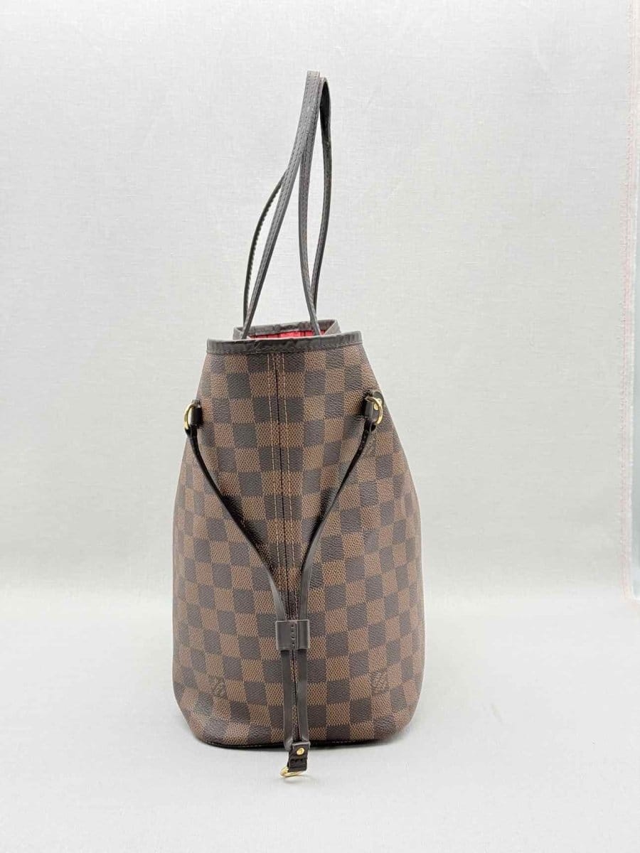 Louis Vuitton Neverfull Brown Damier Ebene Tote Bag