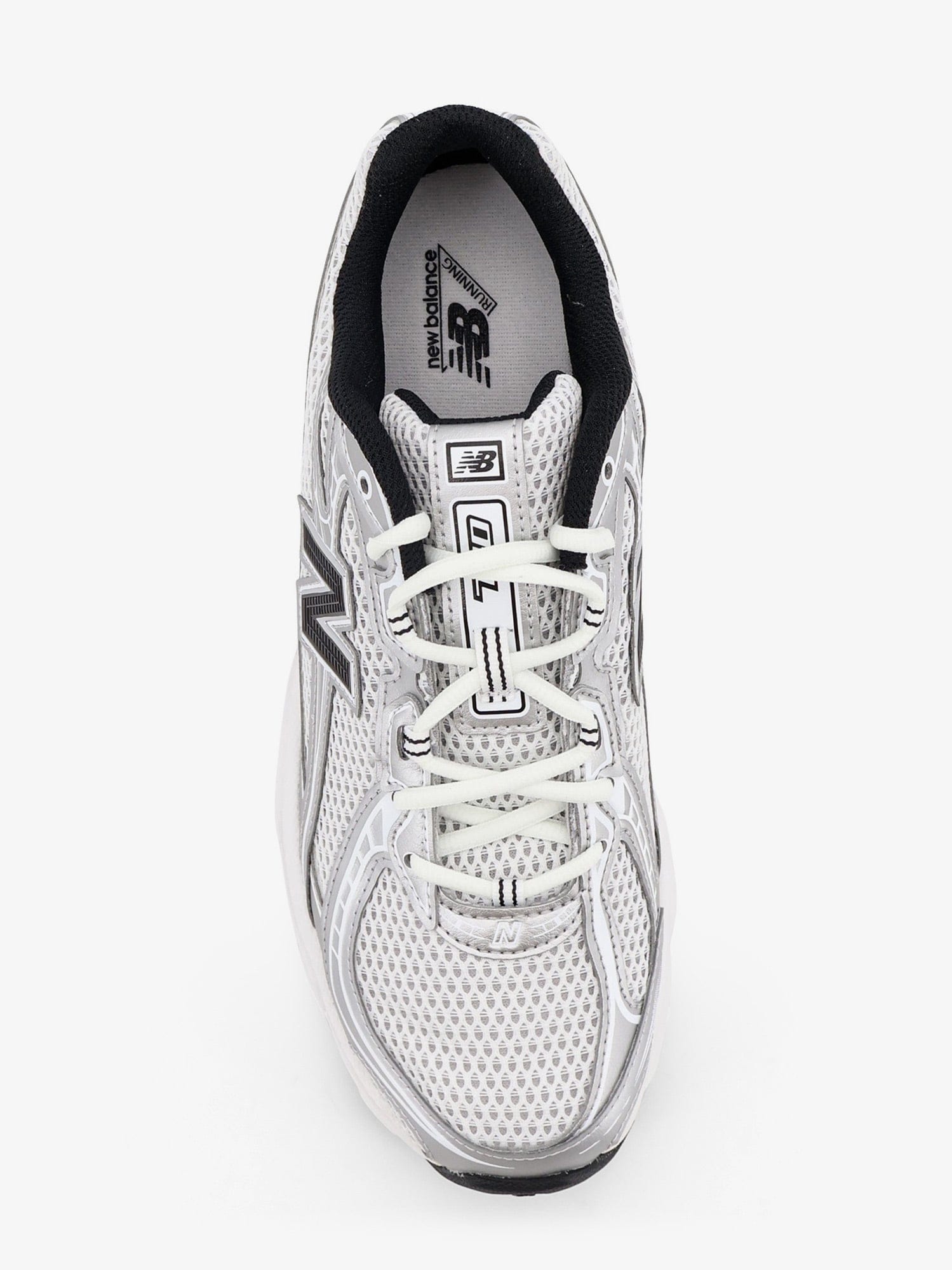 New Balance 740 mesh sneakers with iconic contrasting side logo