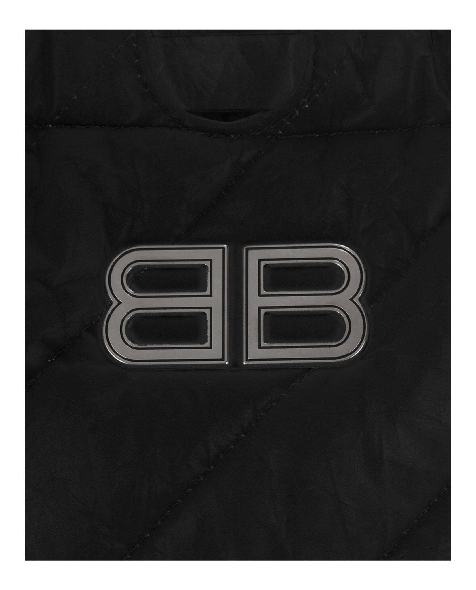 Balenciaga Womens Xs Quilted Crush Tote Bag