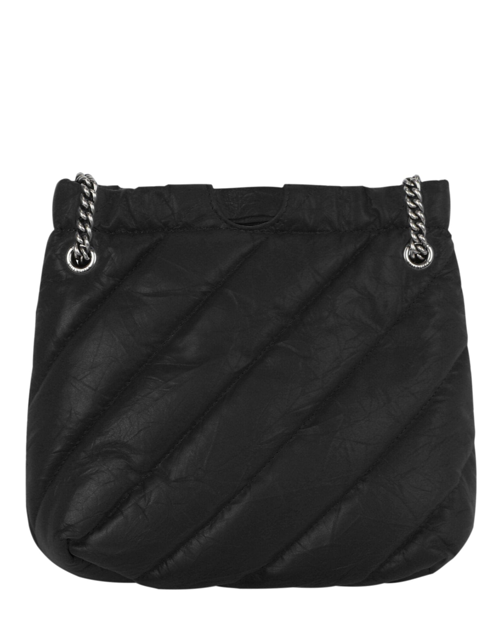 Balenciaga Womens Xs Quilted Crush Tote Bag