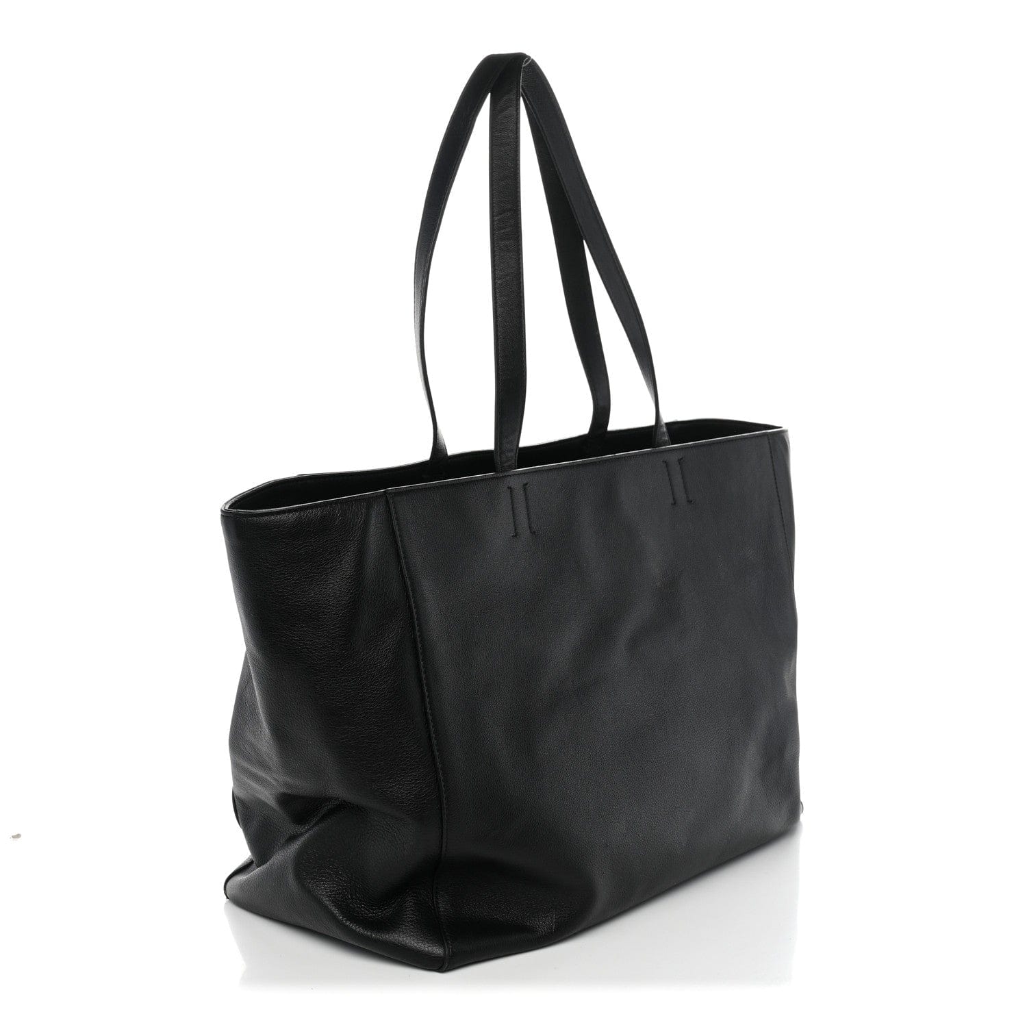 Balenciaga Smooth Calfskin Everyday East West Tote Bag Black