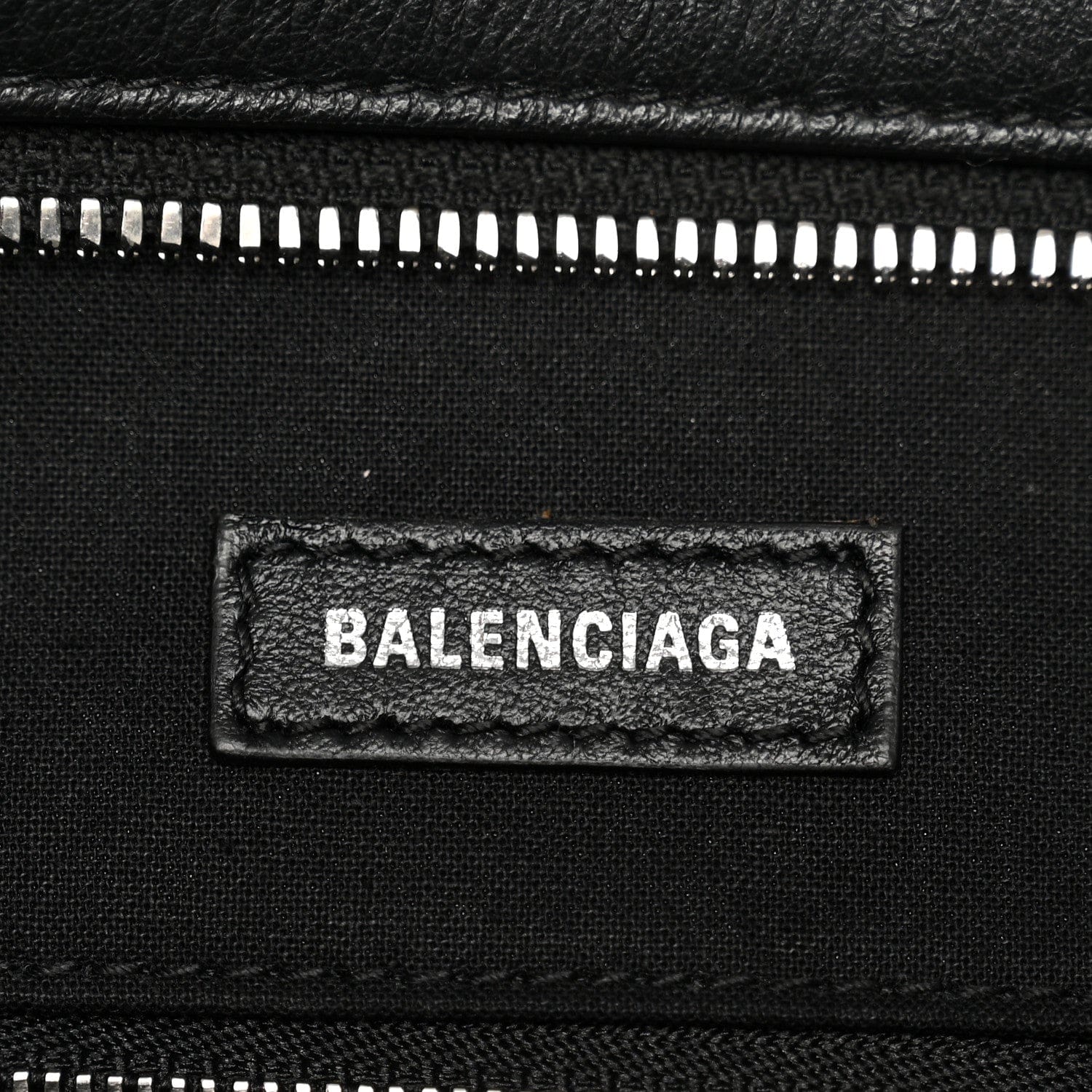Balenciaga Smooth Calfskin Everyday East West Tote Bag Black