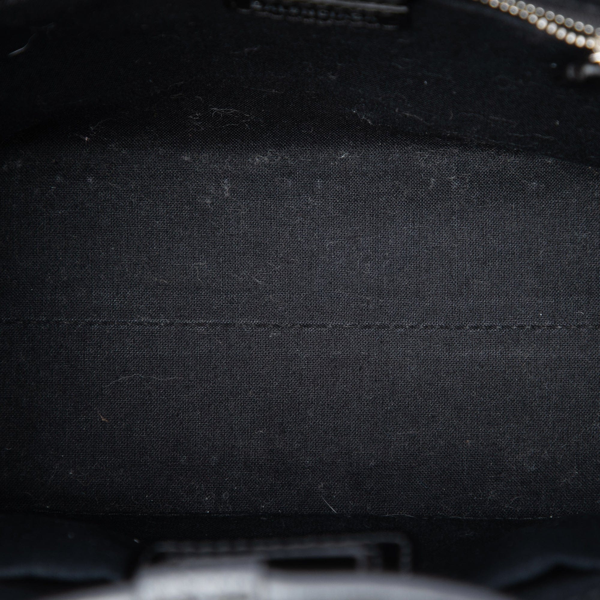 Balenciaga Patent Logo Shopping Tote XXS
