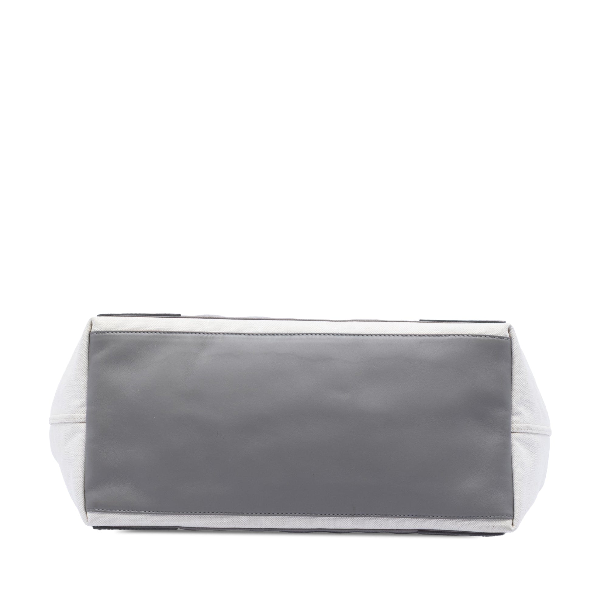 Balenciaga Canvas Navy Cabas Tote M