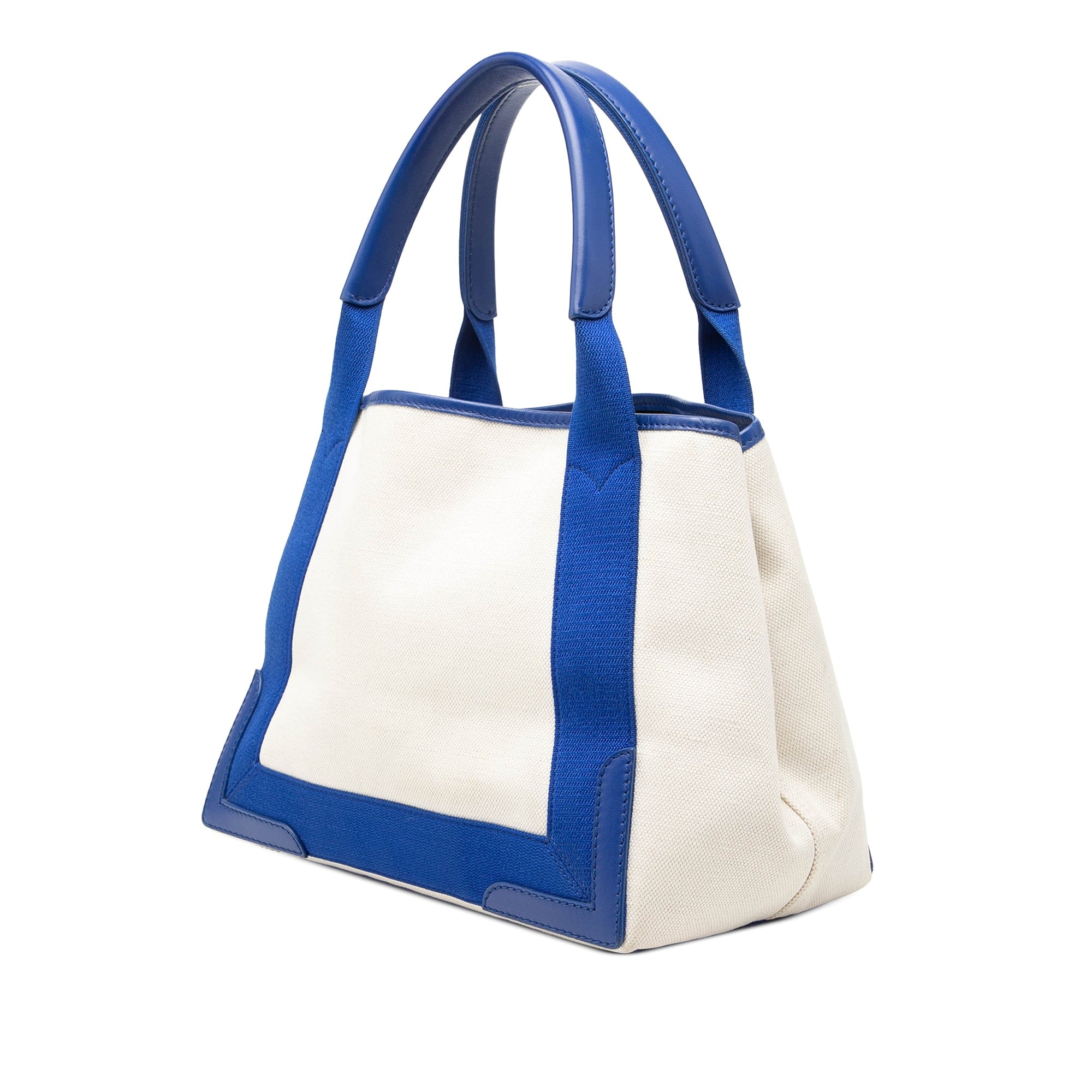 Balenciaga Canvas Navy Cabas S Tote