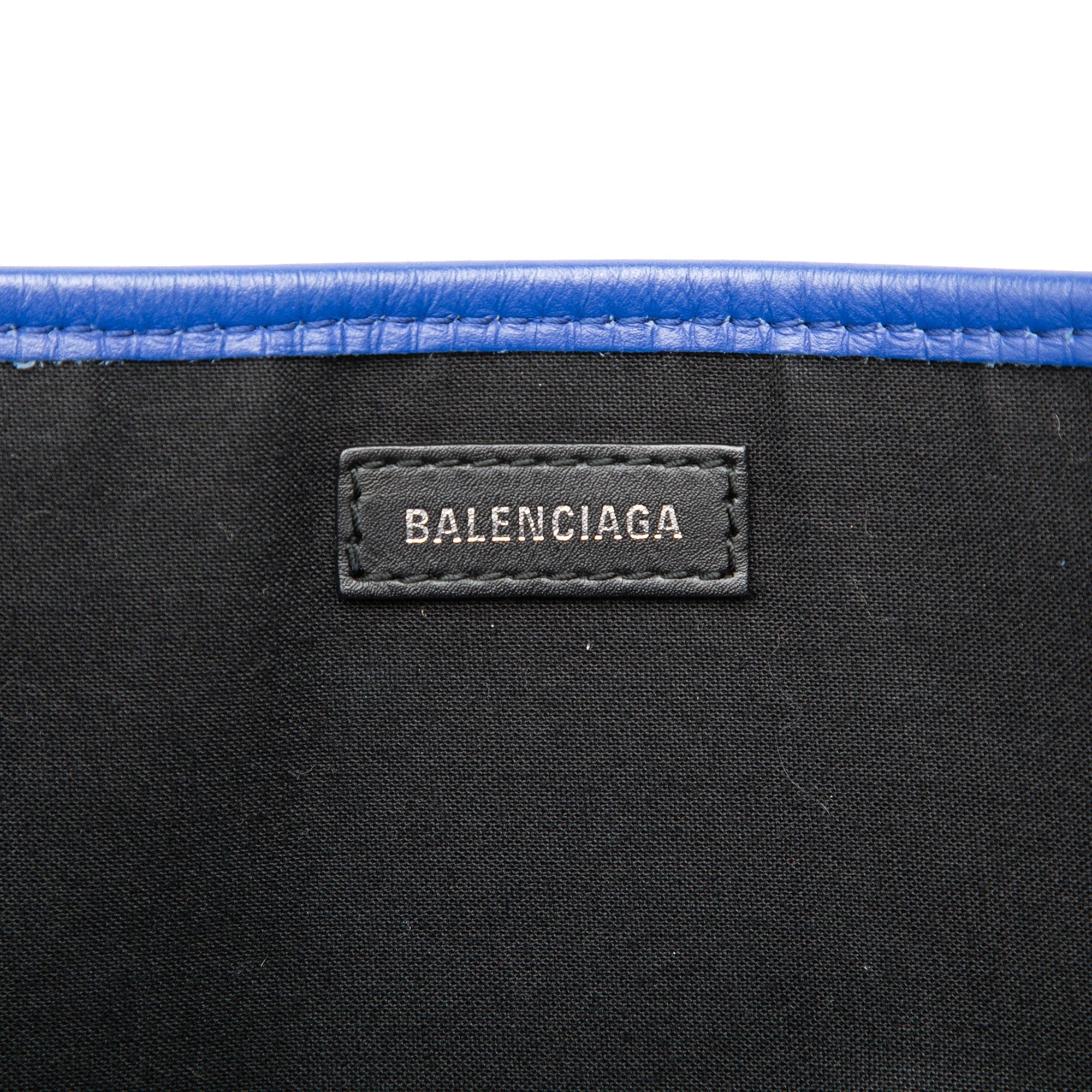 Balenciaga Canvas Navy Cabas S Tote