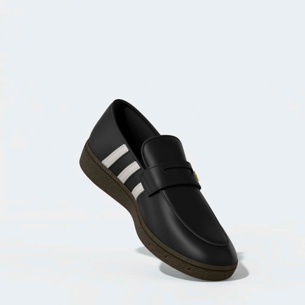 adidas HANDBALL SPEZIAL LOAFER W CBLACK/FTWWHT/GUM5 Style: KK2786