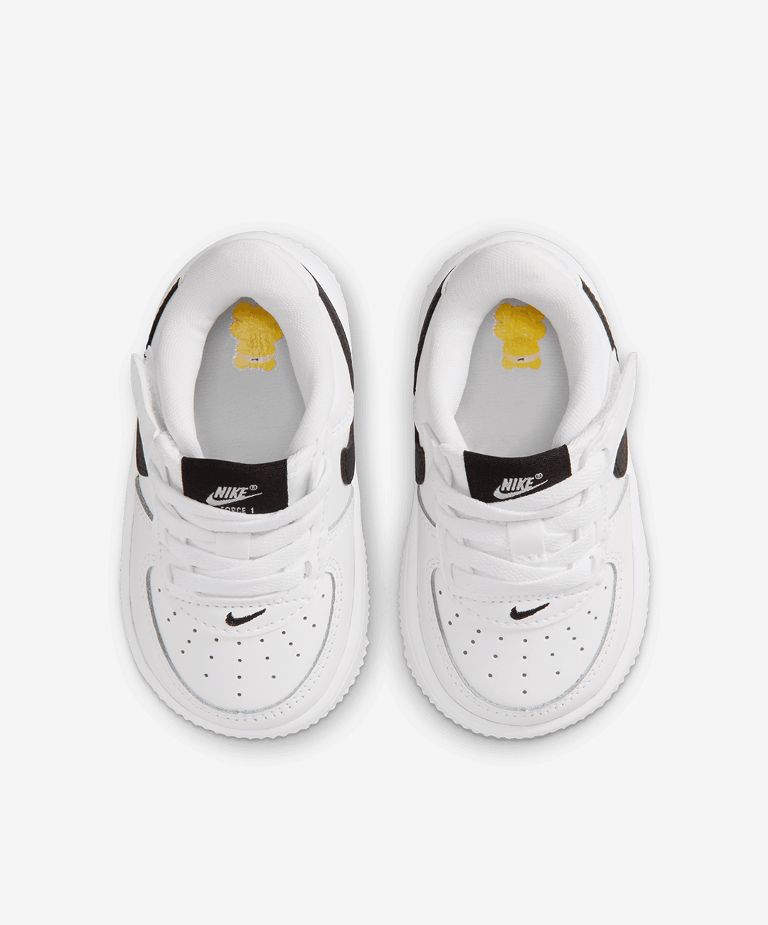 NIKE | FORCE 1 LOW EASYON KIDS { WHITE/BLACK