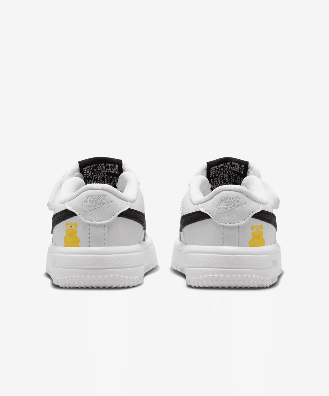 NIKE | FORCE 1 LOW EASYON KIDS { WHITE/BLACK