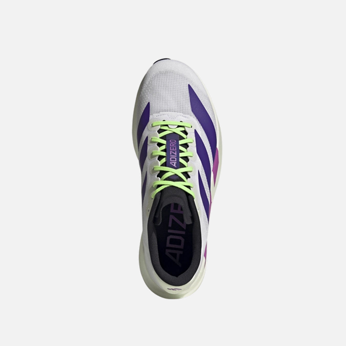 adidas ADIZERO EVO SL - CLOUD WHITE / COLLEGIATE PURPLE