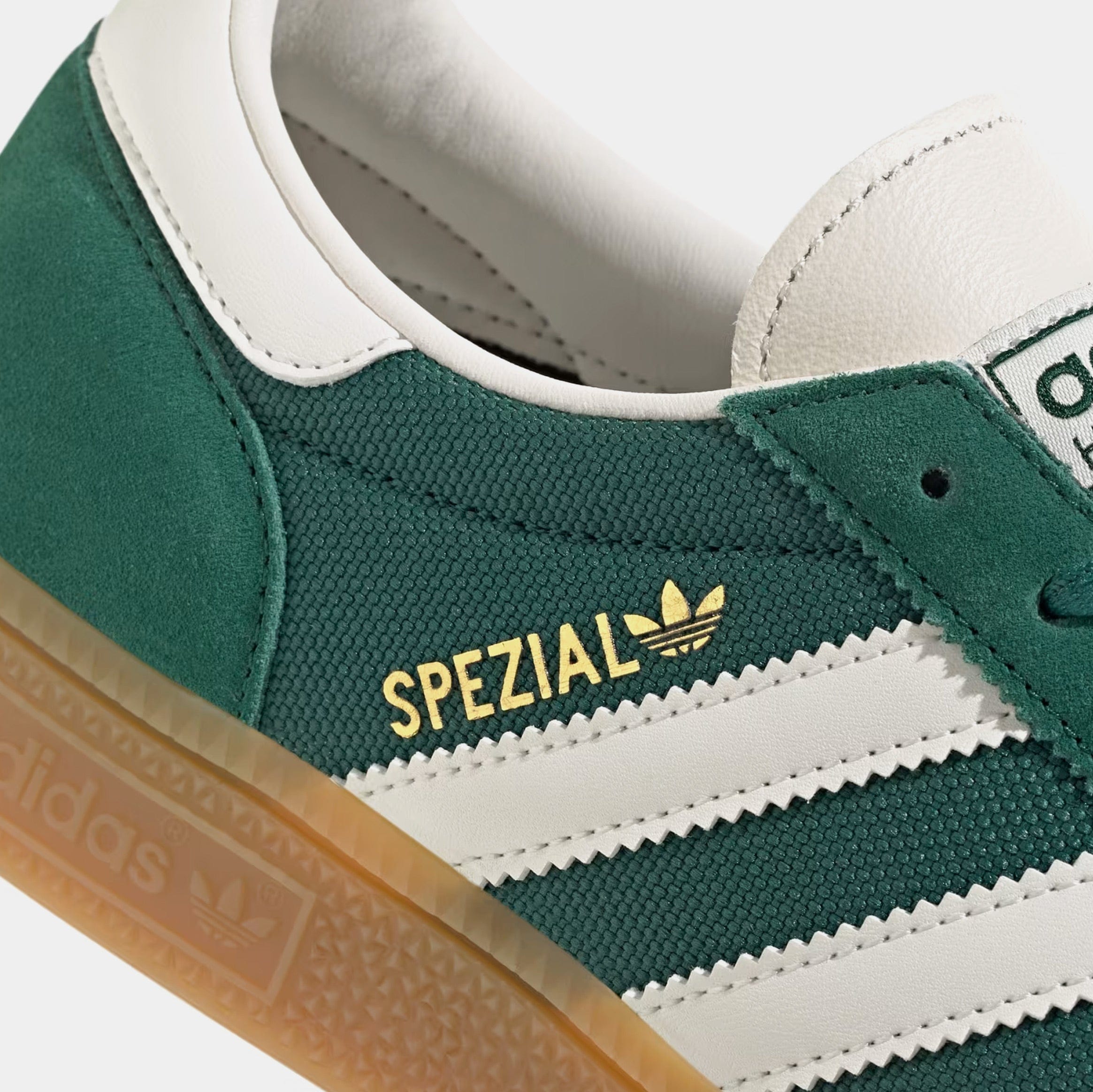 adidas Handball Spezial Mens Lifestyle Shoes (Collegiate Green/Cloud White/Chalk White) Final Sale