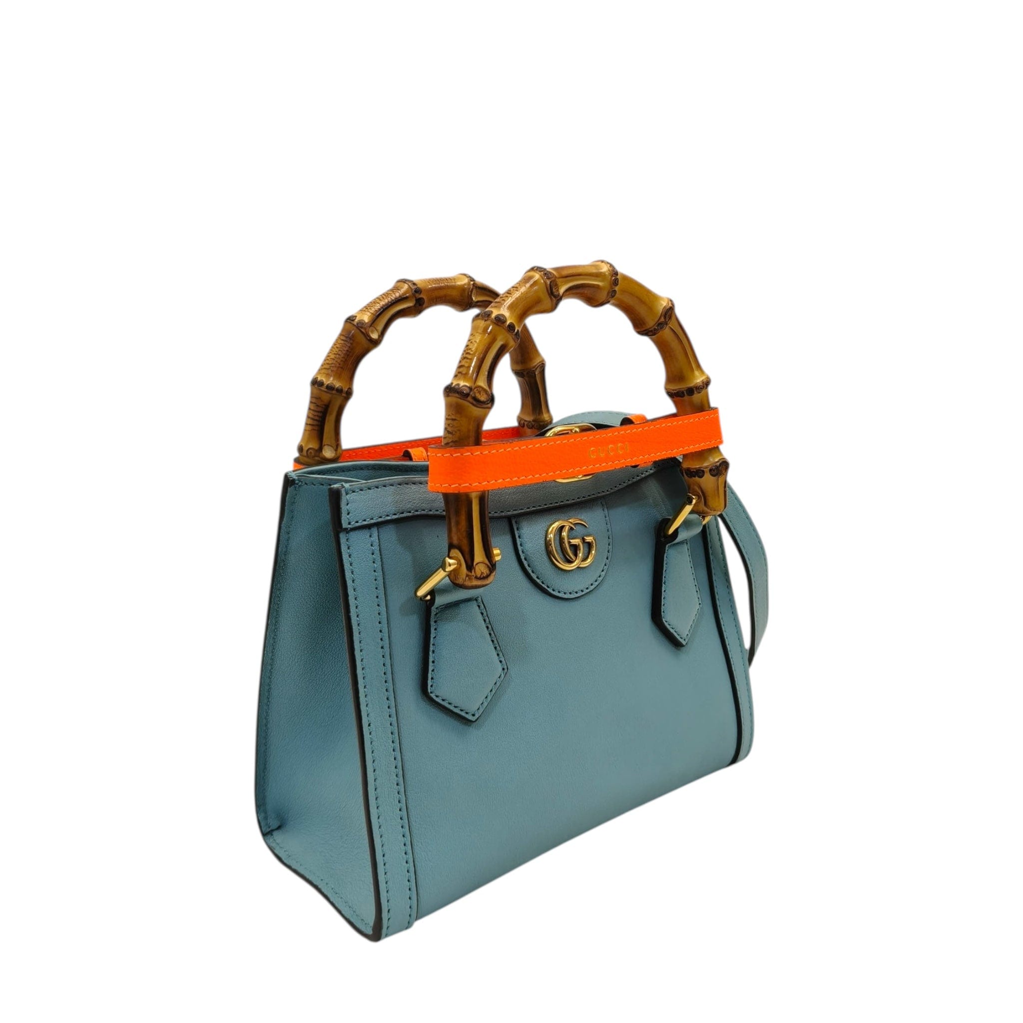 Gucci Mint Green Mini Diana Tote
