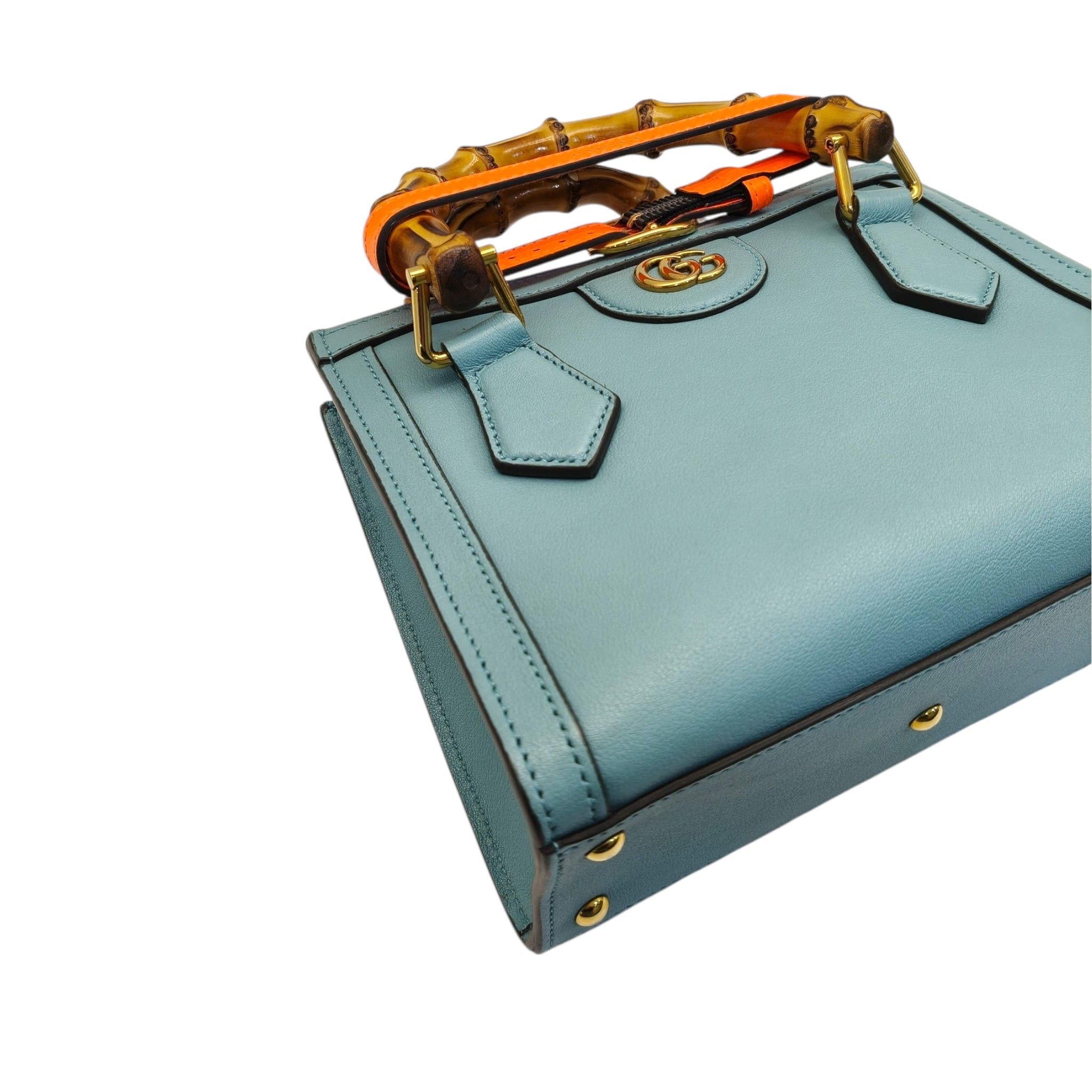 Gucci Mint Green Mini Diana Tote